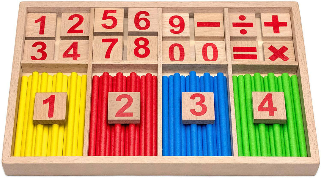 Matemáticas Metodo Montessori Juegos Accesorios De Matemáticas